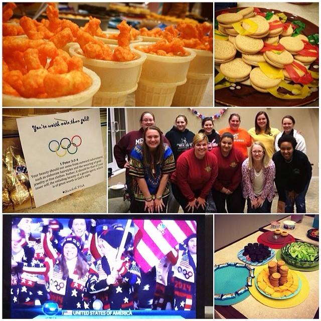 Meredith FCA Olympic Festivities