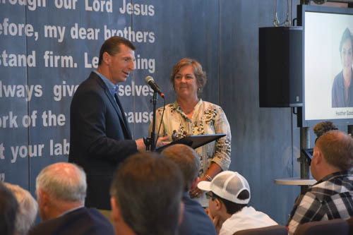 Shane with Heather Goodrich