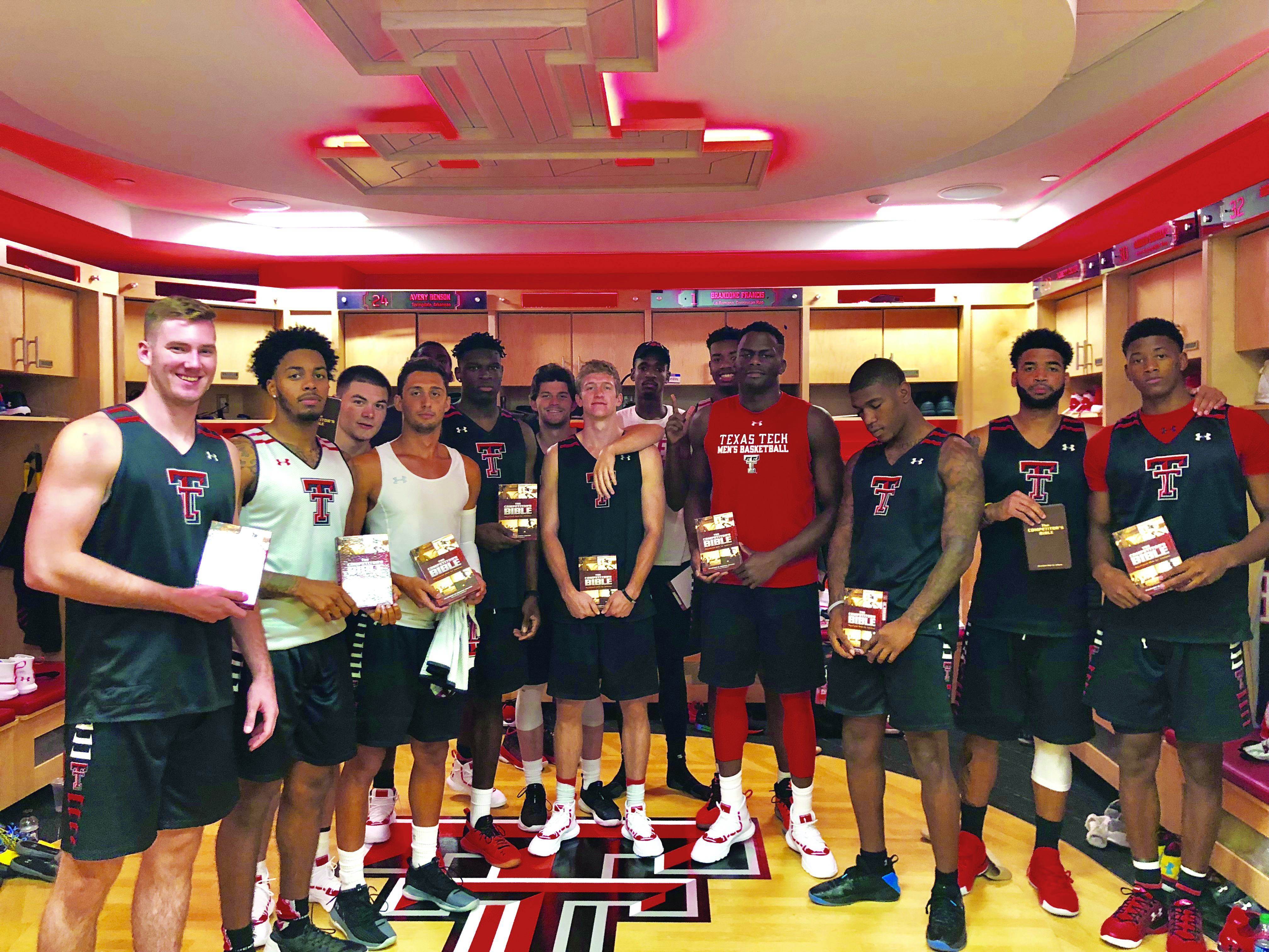 TTU Basketball Team Bibles (2)
